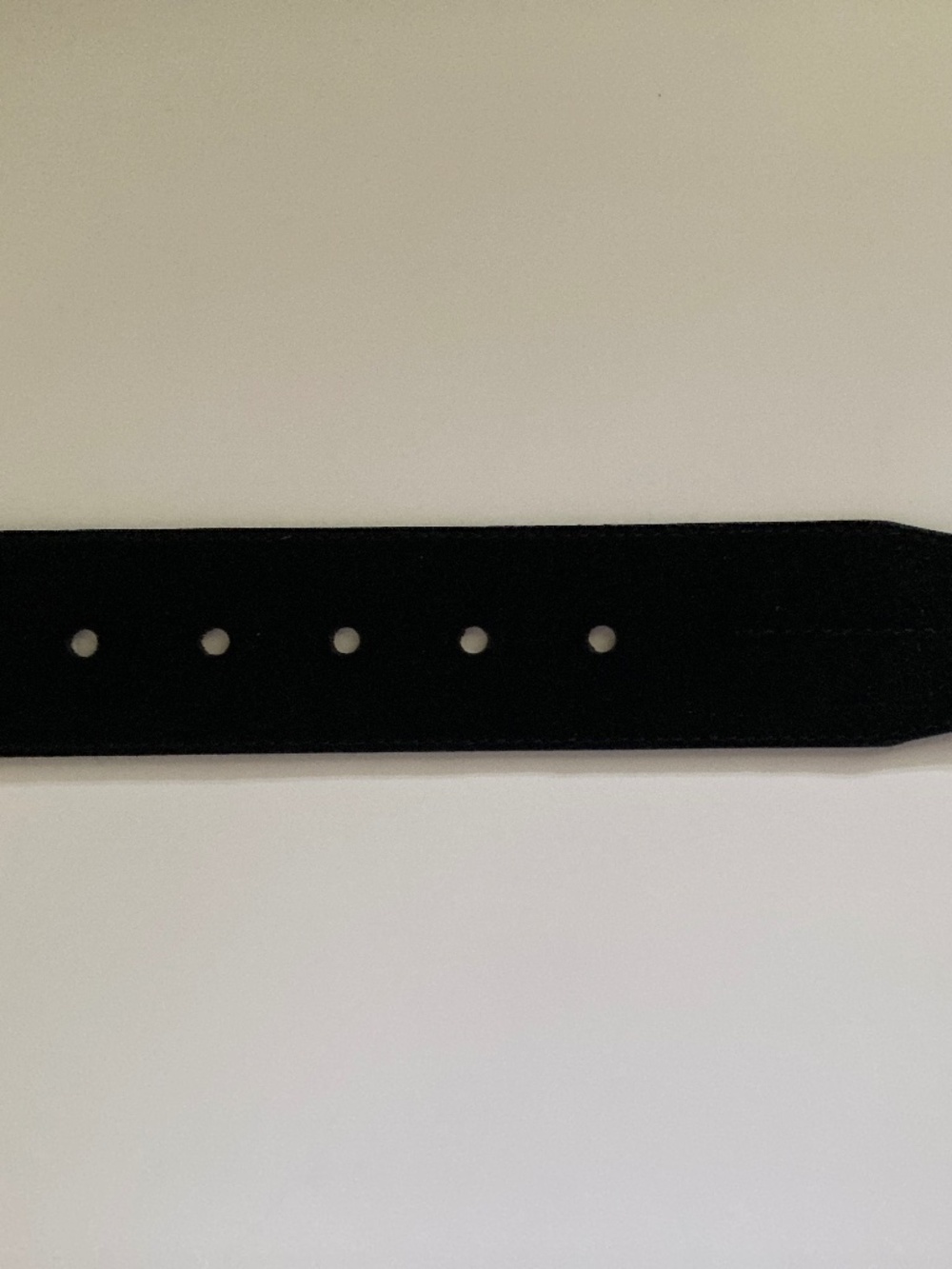 Michael Kors Black Suede Belt/Genuine Leather/Silver Tone Buckle/553309/XL/NWT! - Picture 6 of 9